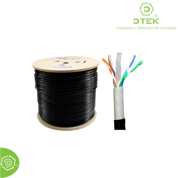 Bobina de Cable Utp Cat 6 Exterior 70% 30%
