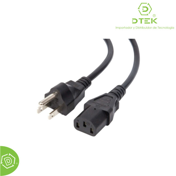 Cable de poder Grueso polarizado 1.5Mt 15amp